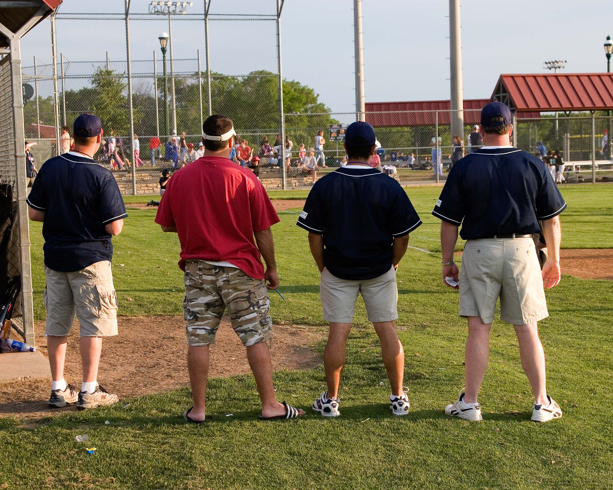 Suburban Saturday morning by Keith Blandford