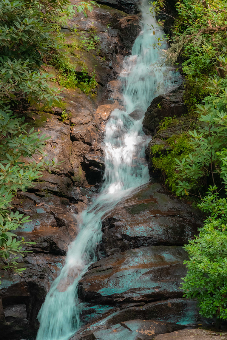 Dukes Creek Falls by Kelly Easler
