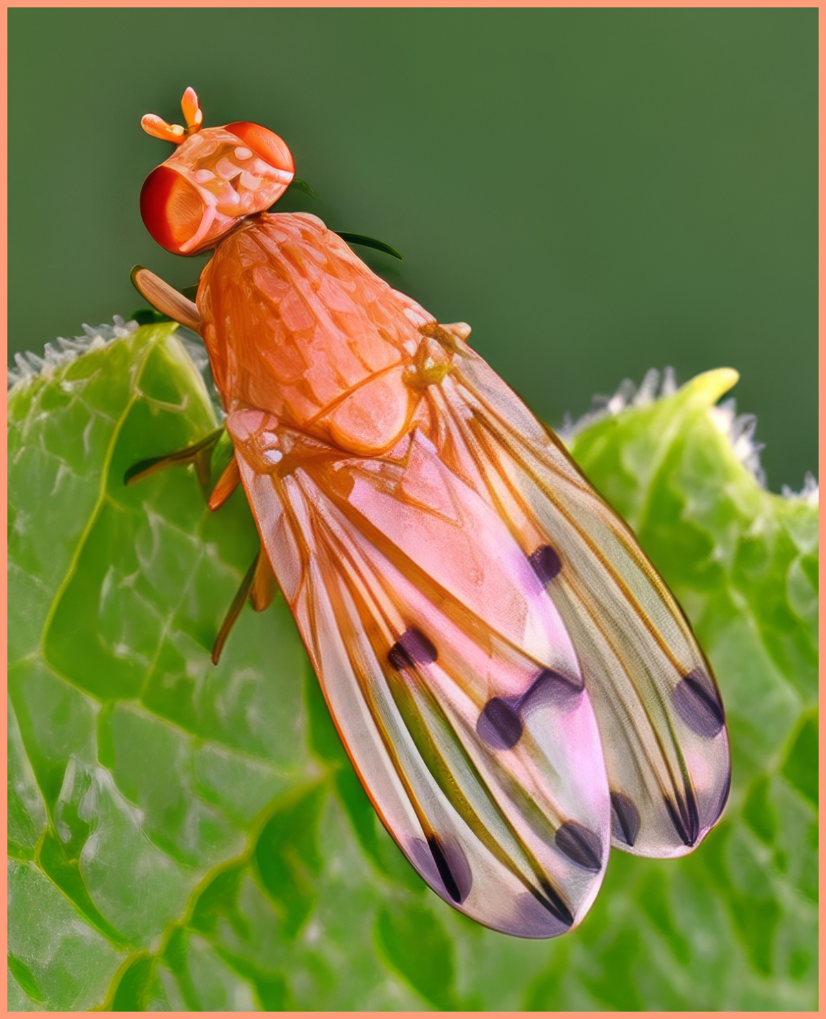 Fly with Spotted Wings