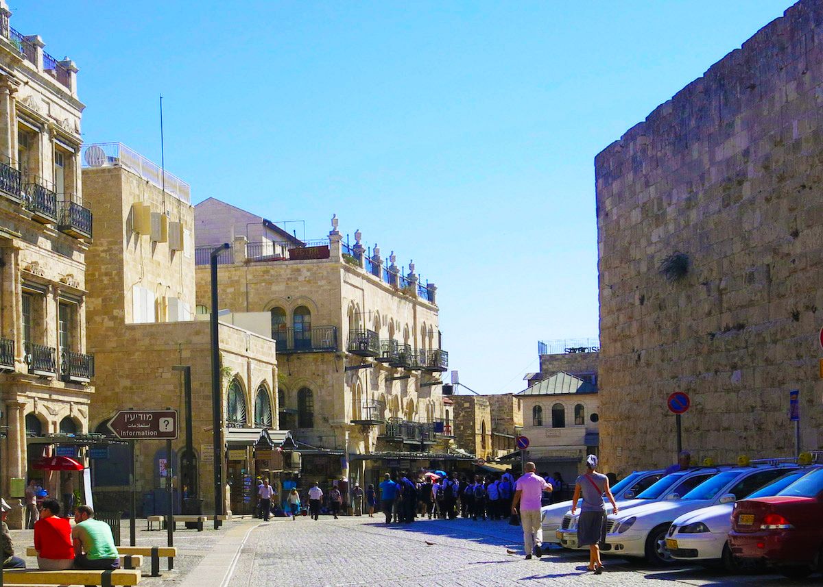 Jerusalem Old City by Dr Brian Wimborne