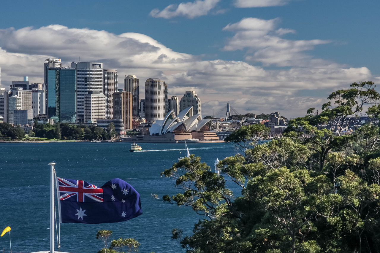 Sunny Afternoon Sydney, Australia by Bruce Flamenbaum