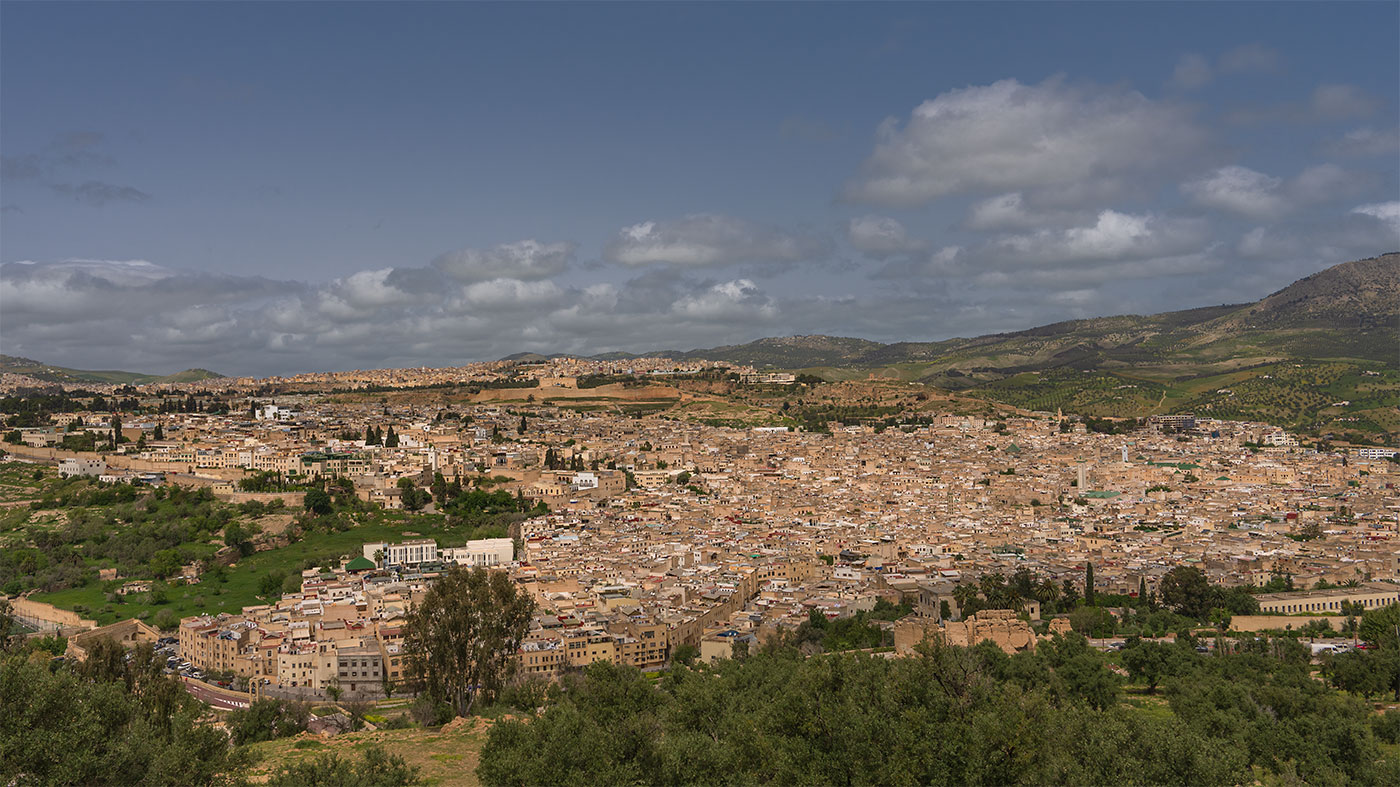 Old Town in Fez by Viren Bhatia