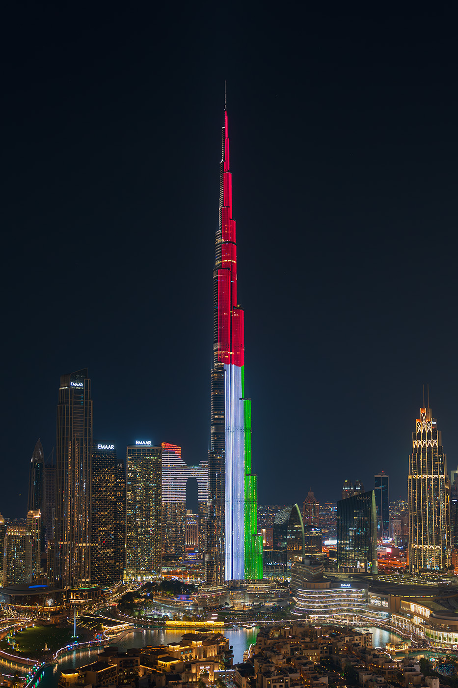 UAE National Day Lighting by Viren Bhatia