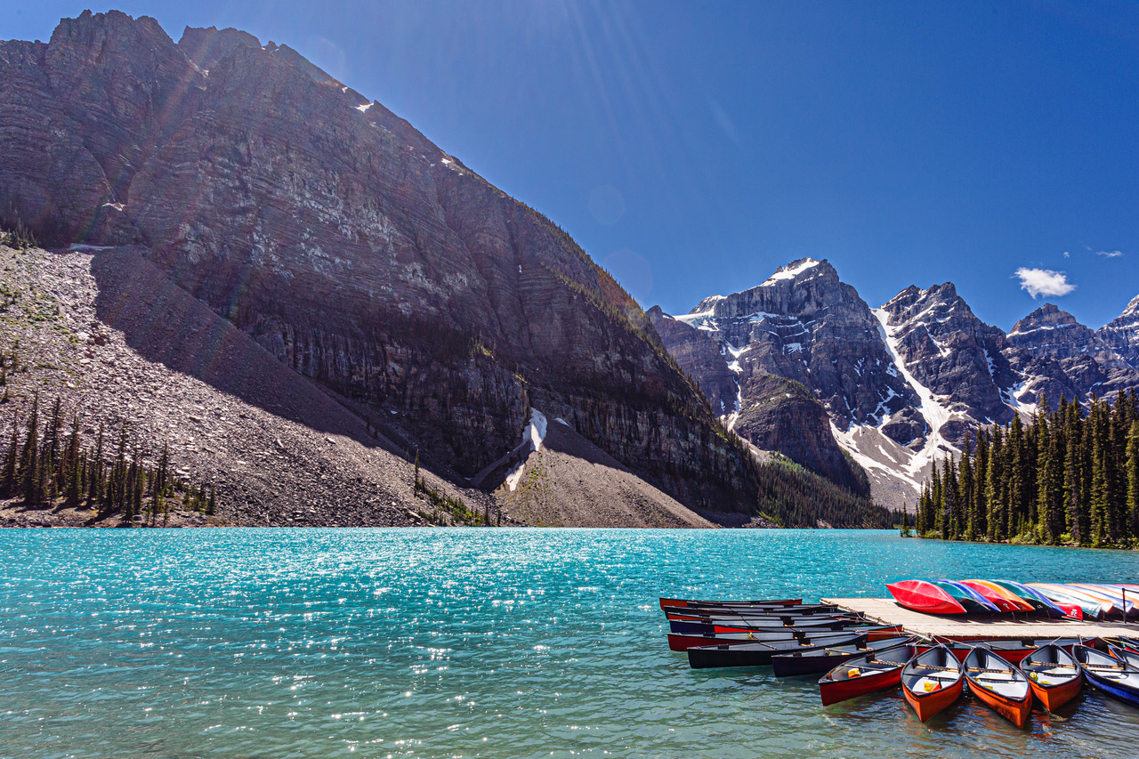 Lake Louise, Alberta Canada by Bruce Flamenbaum