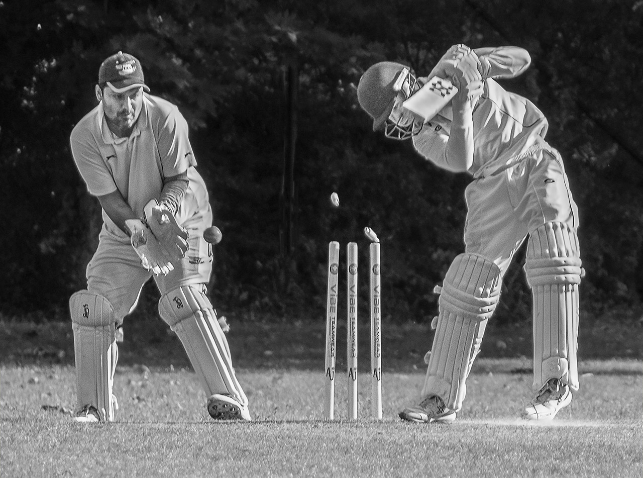 Bowled by Peter Elliston