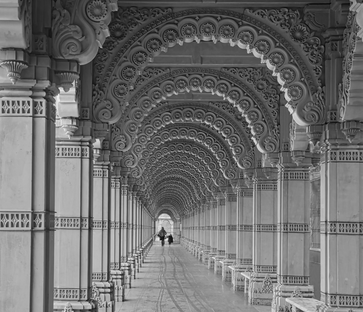 Hindu Temple by Mark Lieberman