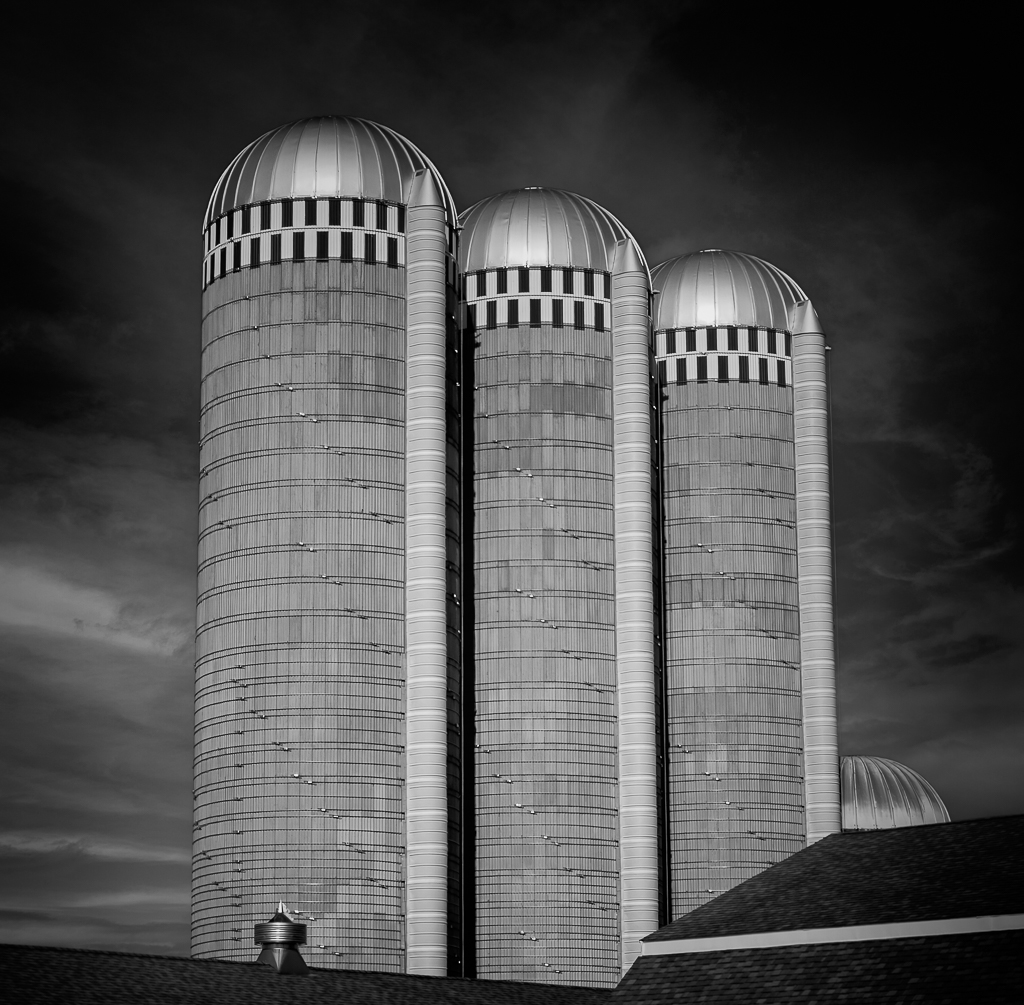 Three Silos by Barbara Asacker