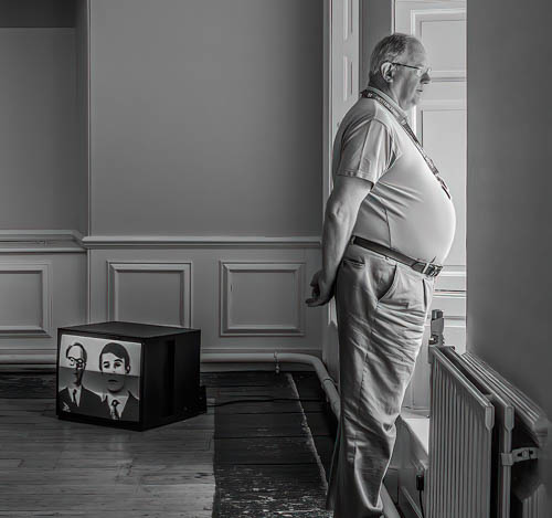 Nothing much to see on tv by Peter Elliston