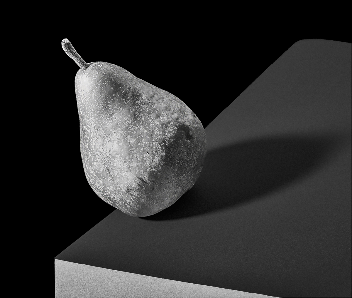 Falling Pear by Barbara Asacker